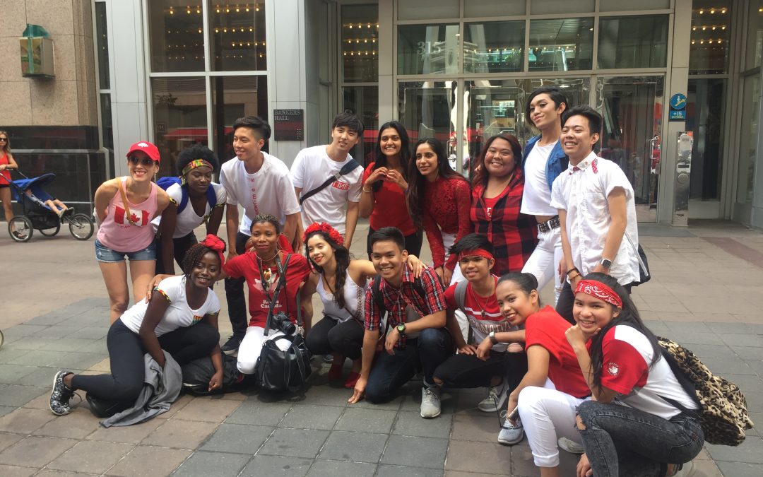 Canada Day Flash Mob